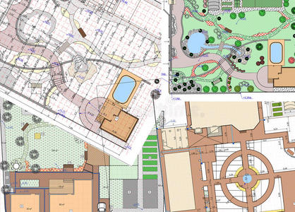 绘画 灵感 建筑师 工程师 房子 花园 建筑学 形象 建筑