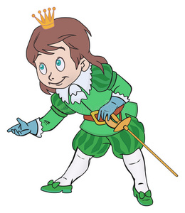 迷人的王子图片