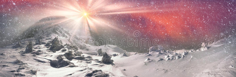 阿尔卑斯山 好极了 冒险 场景 圣诞节 庆祝 天空 暴风雪