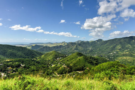 公园 村庄 加勒比 里科 天空 波多黎各 自然 乡村 小山
