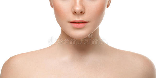 自然 美女 美丽的 采购订单 特写镜头 健康 化妆 白种人