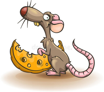 鼠标 哺乳动物 性格 食物 饥饿 卡通 奶酪 漫画 偶像