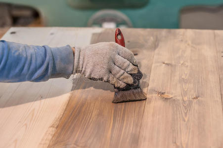 安全 木板 成人 木匠 工具 建筑 画笔 油漆 男人 手工艺