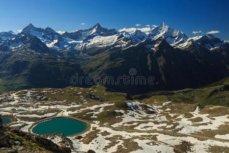 放松 天空 范围 夏天 欧洲 风景 旅行 自然 假期 阿尔卑斯山