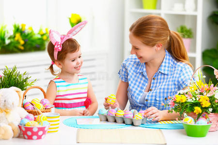 兔子 复活节 耳朵 房间 服装 女孩 庆祝 有趣的 家庭