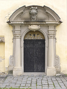 外部 过去的 门阶 门口 入口 古董 宗教 古老的 颜色
