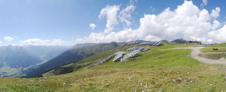 霍赫 美女 能量 网格 生态学 风景 未来 阿尔卑斯山 创新