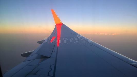 旅游业 玻璃 运输 框架 空气 航空 航空公司 地平线 美丽的