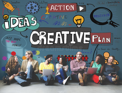 创意设计创新激发概念照片