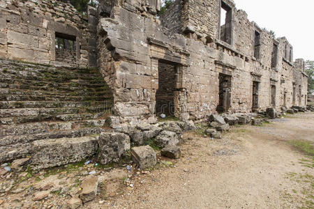 佩奇 考古学 寺庙 历史 古典的 城市 地中海 潘菲利亚