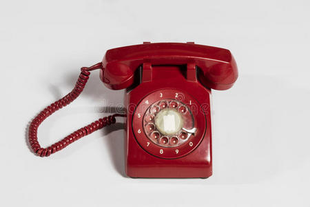 古董 连接 物体 通信 电话 电缆 服务 旋转的 耳机 拨号