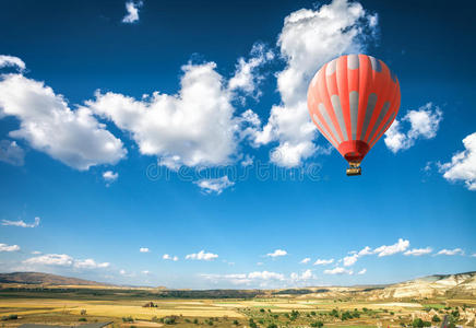 卡帕多西亚上空的热气球