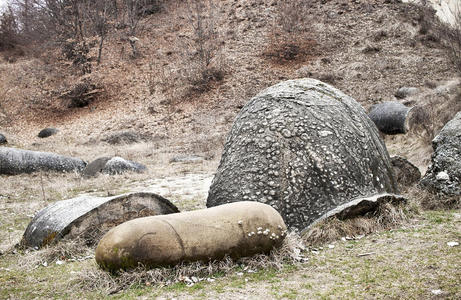 纹理 砂岩 矿物 形成 地质 成长 石头 编队 罗马尼亚