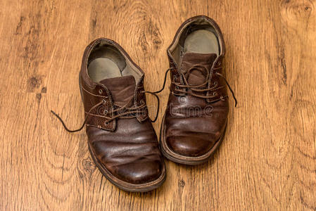 靴子 皮革 战斗 花边 木材 习惯于 工作 照片 古老的