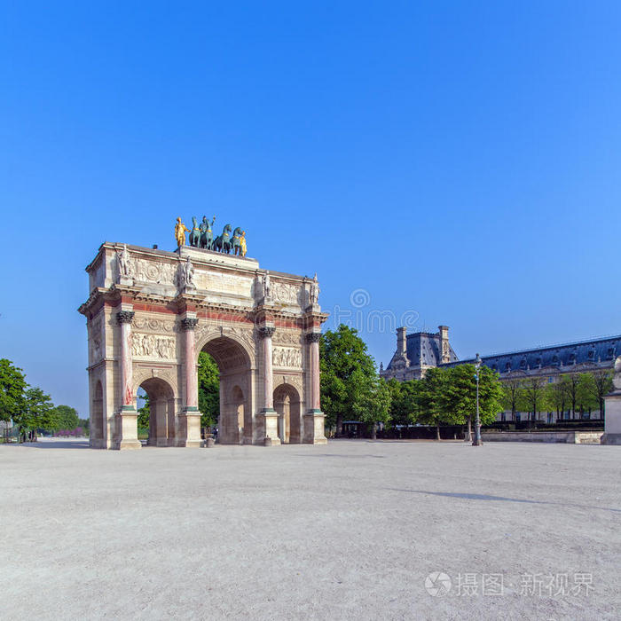 巴黎卡鲁塞尔凯旋门