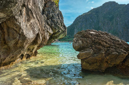 群岛 克拉比 夏天 海洋 泰语 悬崖 自然 莱赫 债券 目的地