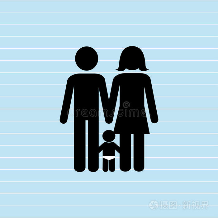 母亲 插图 人类 成员 父母 偶像 父亲 宝贝 男人 女人
