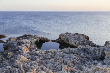 风景 黄昏 半岛 傍晚 涟漪 海景 地质学 海湾 小海湾