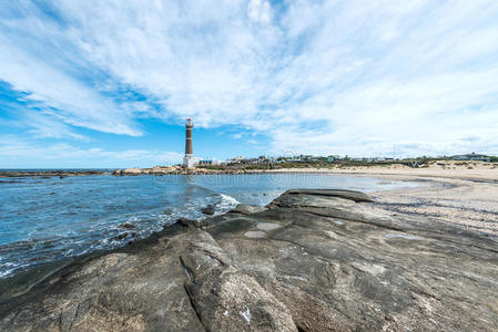 乌拉圭何塞伊格纳西奥灯塔照片