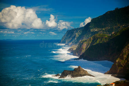 海洋 旅行 丘陵 旅游业 自然 葡萄牙 悬崖 岩石 海岸线