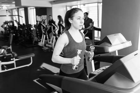 健康 健身 跑步者 健身房 白种人 运动员 有氧运动 活动