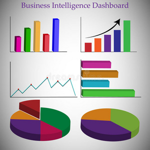商业智能仪表板的概念，也代表分析仪表板和报告