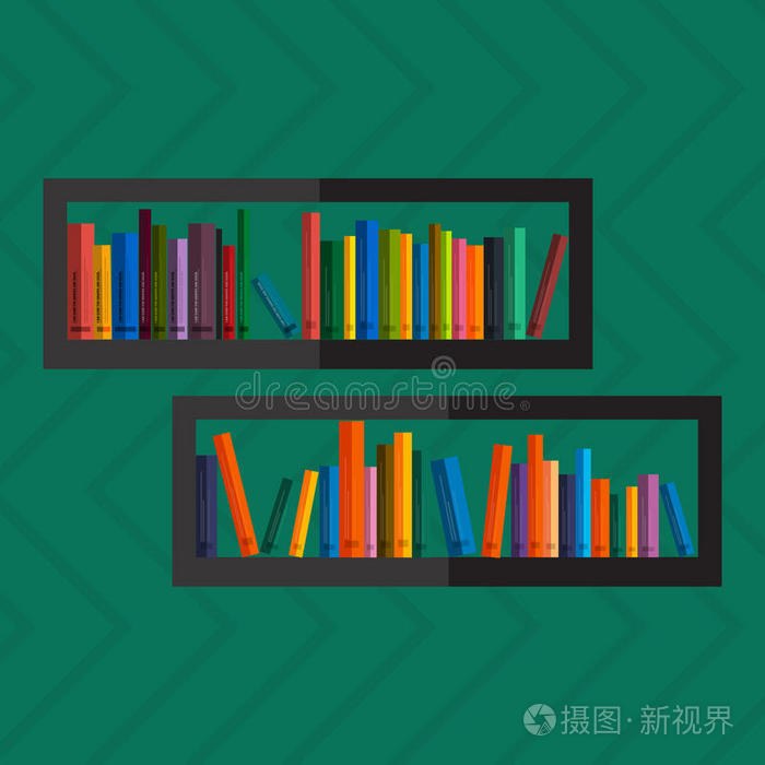 堆栈 学校 科学 家具 偶像 教育 纸张 插图 书架 书店