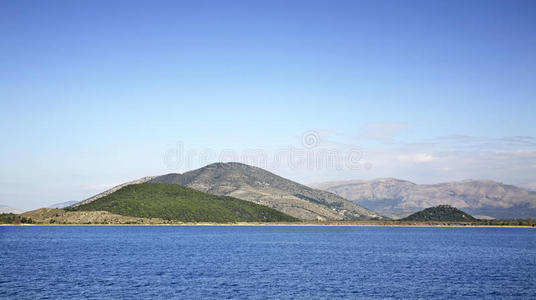 埃拉达 自然 希腊 场景 薪水 小山 公司 克基拉 风景