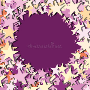 艺术 明星 紫罗兰 卡片 邀请 纹理 星星 运动 紫色 网状物