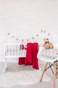 简单的 毯子 泰迪 男女通用 婴儿床 新的 宝贝 椅子 摇篮