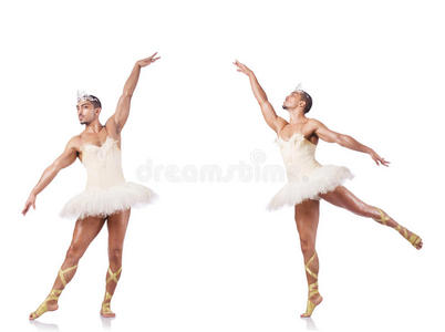 舞者 拼贴 有趣的 服装 汇编 行动 美丽的 美女 芭蕾舞演员