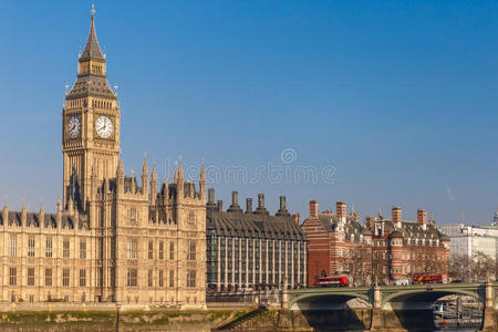 英国 阳光 联合 季节 威斯敏斯特 在里面 前进 泰晤士河