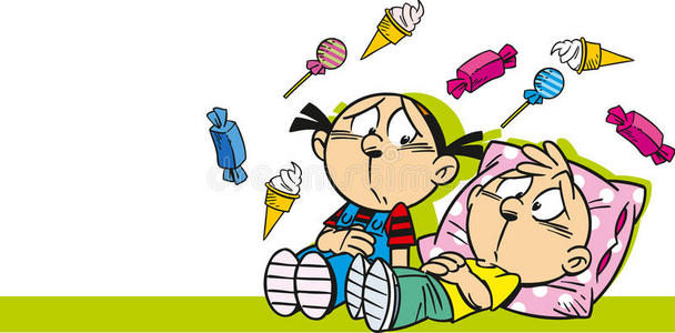 吃糖果的孩子图片