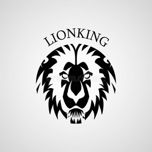 波峰 艺术 国王 狮子 自然 标签 重新 面对 吉祥物 狮子座