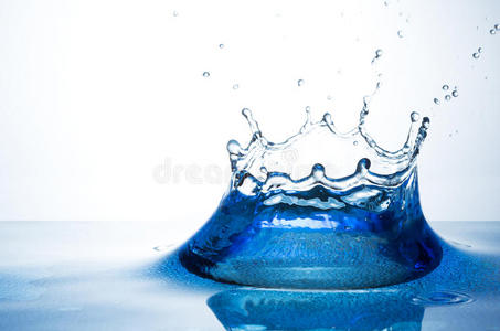 美丽的水花照片