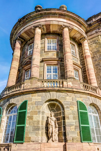 德国 艺术 出口 城堡 博物馆 新古典主义 山坡 自然 历史