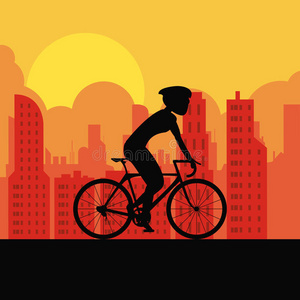 赛跑 健康 摩托车手 骑自行车 周期 城市 运动 活动 建筑