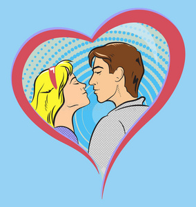 激情 广告 拥抱 半色调 异性恋 帽子 美女可爱的 魅力 流行音乐 卡通