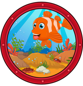 小丑鱼卡通图片