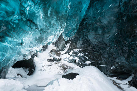 徒步旅行 玻璃 冒险 冰山 地质学 冰川 冻结 风景 洞穴