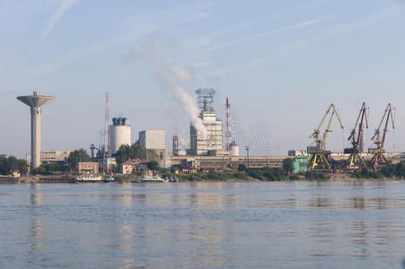 多瑙河 旅行 罗马尼亚 地点 工厂 无处 加载 景象 欧洲