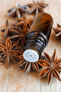 消炎药必需的八角茴香油照片