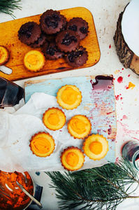 杏树 烘烤 食物 结霜 蛋糕 面粉 自制 妈妈 公司 鸡蛋