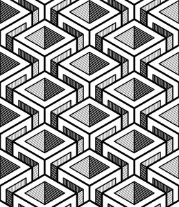 抽象覆盖三维叠加图形.照片