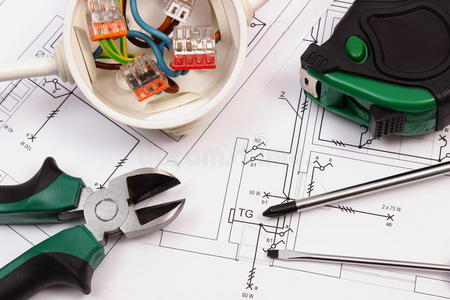 螺丝刀 建设 电缆 文件 住房 绘画 建筑学 工程 蓝图