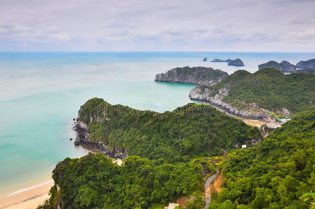 群岛 海滩 长的 自然 风景 森林 海洋 场景 冒险 泻湖