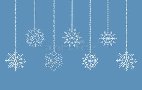 卡片 优雅 横幅 假日 庆祝 插图 十二月 季节 晶体 一月