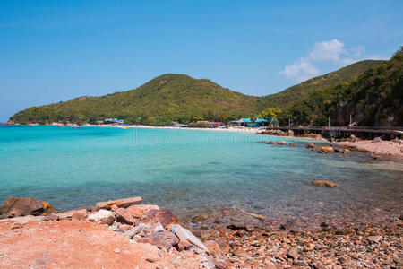 自然 夏天 海岸线 海岸 空的 海洋 风景 泰国 海滩 海湾