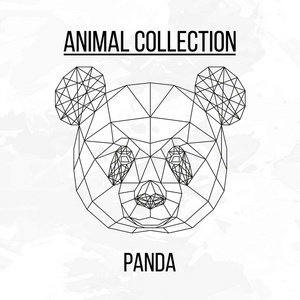 熊猫头几何熊猫头照片