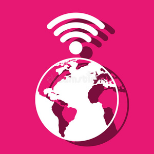 地理 因特网 通信 世界 波浪 地球 无线网络 全世界 行星